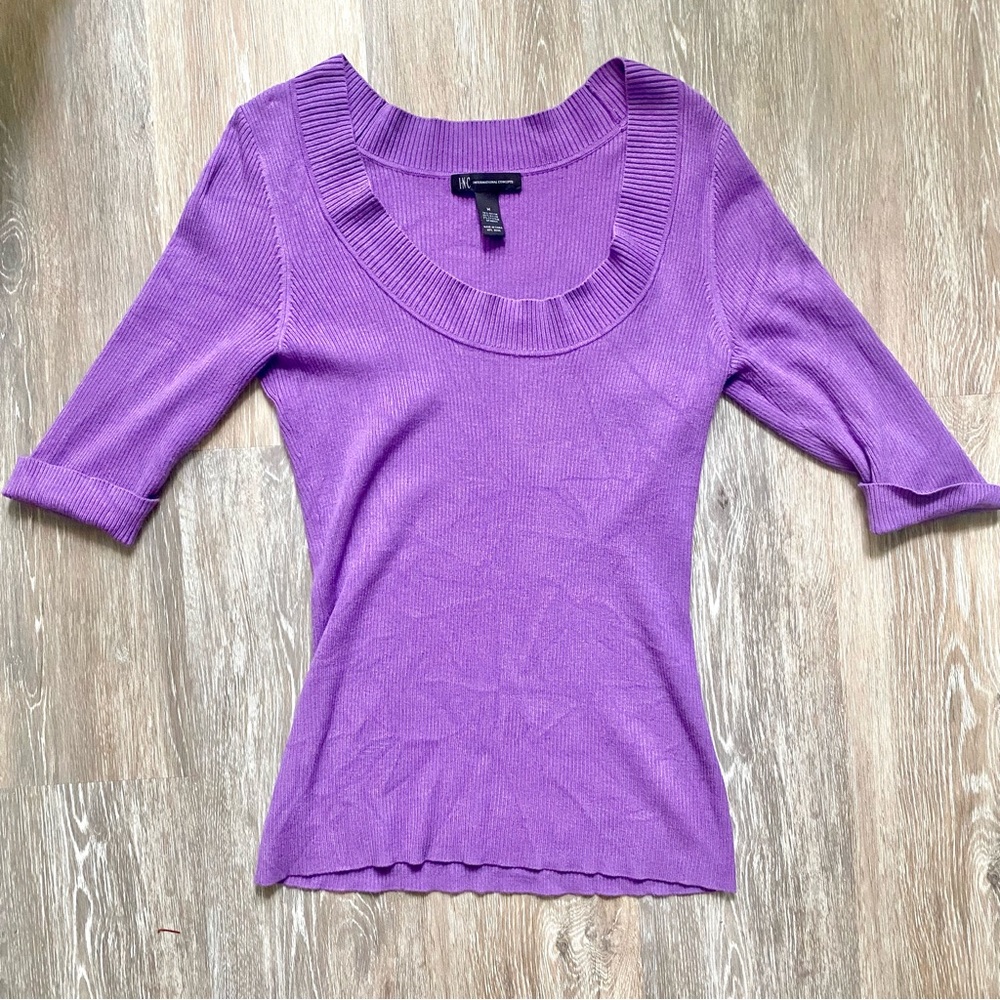 I.N.C. Scoop Neck Sweater